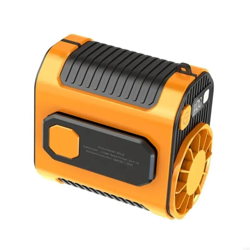 CoolBreeze Portable Waist Fan – Rechargeable Bladeless Design for Outdoor Adventures