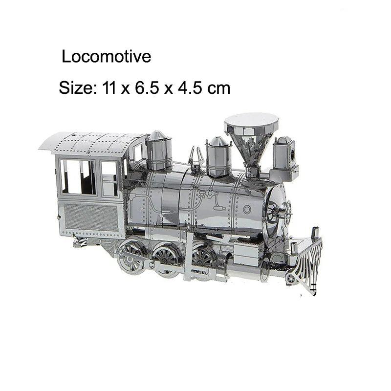 3D Metal Puzzle Set of Global Landmarks: Build and Discover Famous Structures