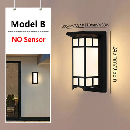 Outdoor Wall Light with Motion Sensor | Waterproof LED | 16W/30W IP65