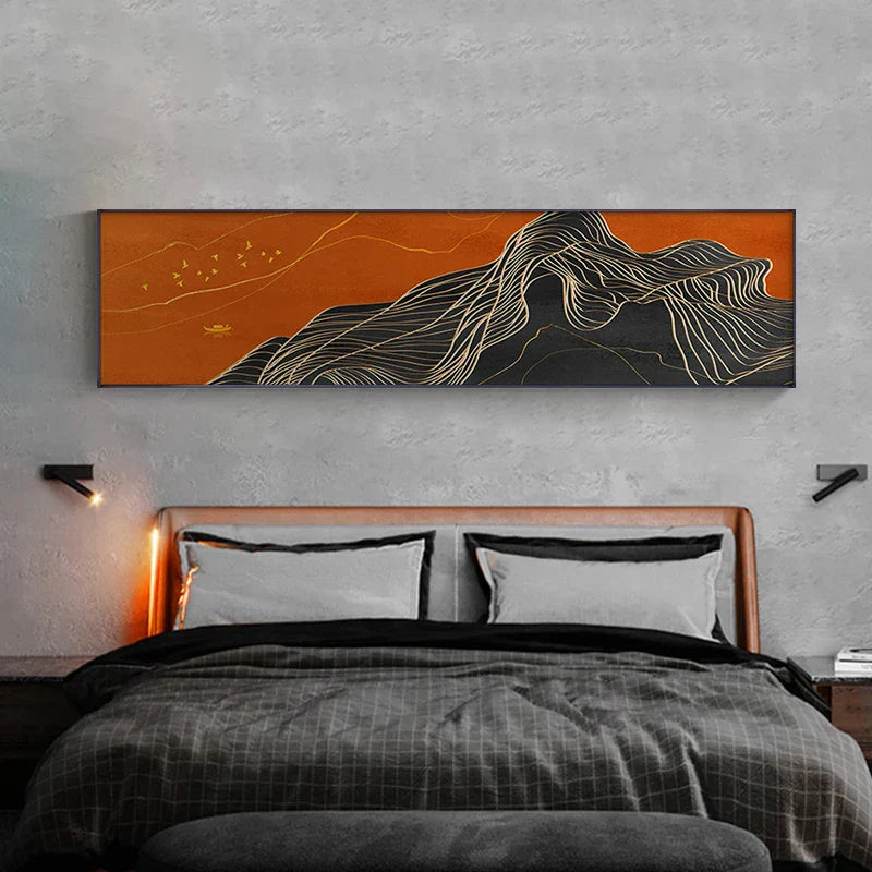 Colorful Abstract Canvas Prints for Wall Decor Above Sofa or Bed