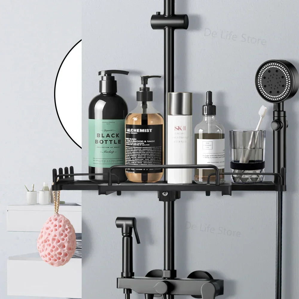 Expandable Cabinet Organizer with Drawer – Space-Saving and Adjustable