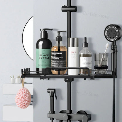 Expandable Cabinet Organizer with Drawer – Space-Saving and Adjustable