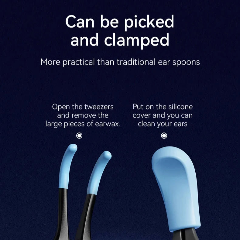 12MP Camera Ear Cleaner Tool with Wi-Fi and LED Otoscope for iPhone/Android