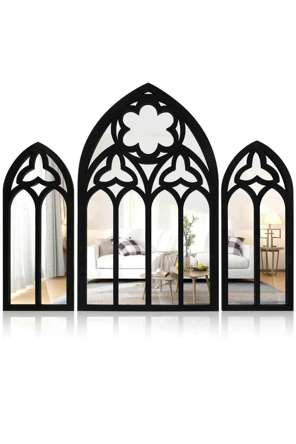 Set of Arched Mirrors