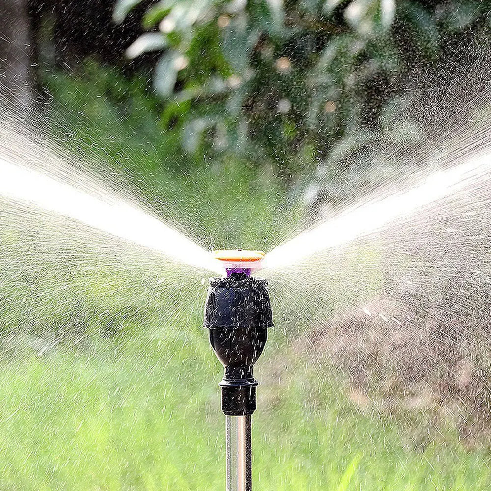 360-Degree Self-Rotating Garden Sprinkler System