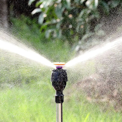 360-Degree Self-Rotating Garden Sprinkler System