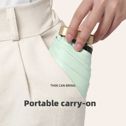 Compact Mini Umbrella | UV Protection & Wind Resistant | Lightweight | 19cm