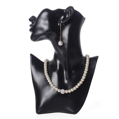 Jewelry Display Stand - Decorative Hand and Bust Holder for Rings, Watches, Bracelets & Necklaces - Artistic Decoration
