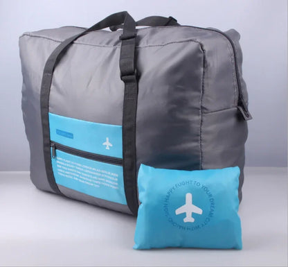 Foldable Travel Bag made of Oxford Fabric | Waterproof & Odor Resistant | 42 x 38 x 20 cm | Unisex