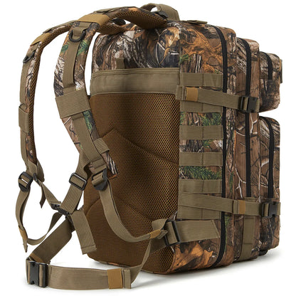 45L Camo Tactical Backpack for Military Use