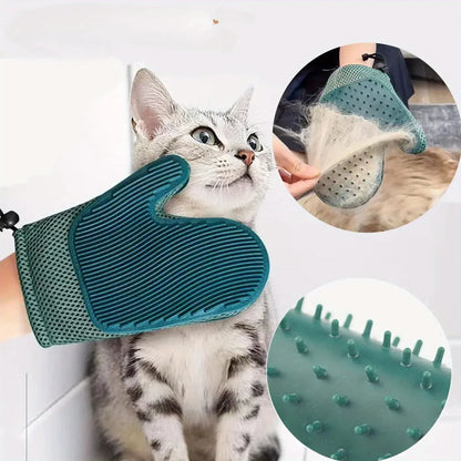Pet Care Glove & Grooming Tool for Effortless Fur Removal