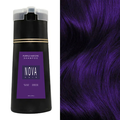 Instant Hair Dye Shampoo for Quick Color Refresh