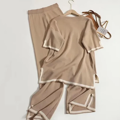 Sophisticated Comfort Jumpsuit Set for Ultimate Relaxation