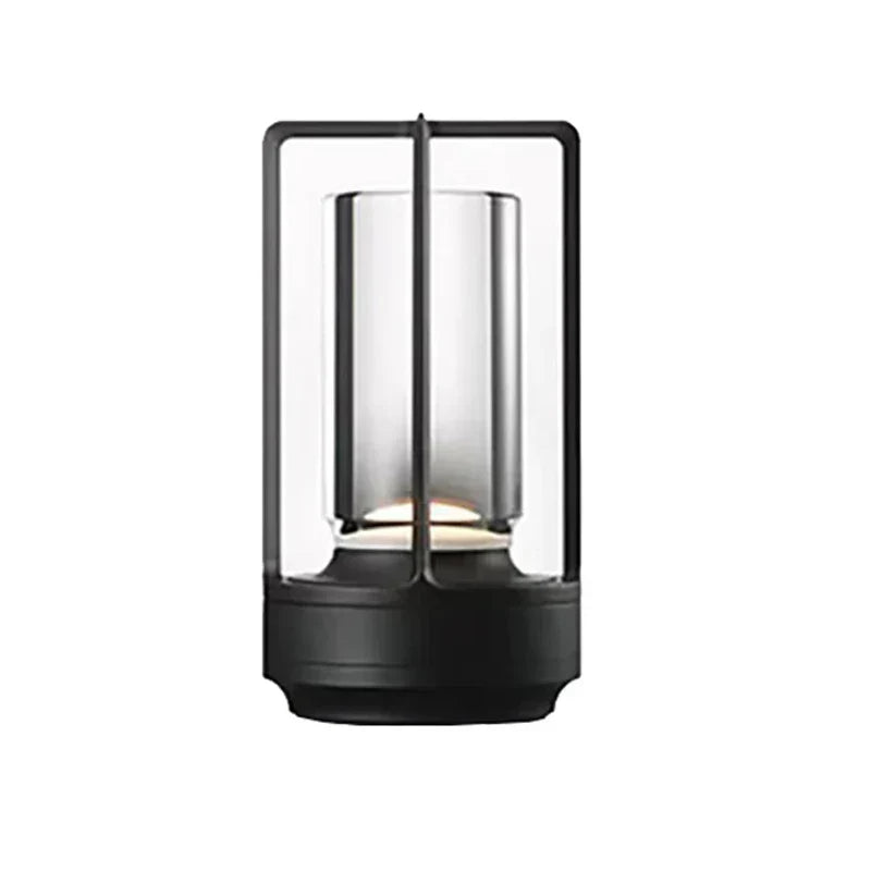 Portable Table Lamp with Rechargeable Function - Elegant Design