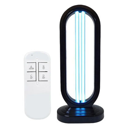 UV-C Sterilization Lamp - 38W with Remote and 3 Timer Settings - 41.5 × 18 cm