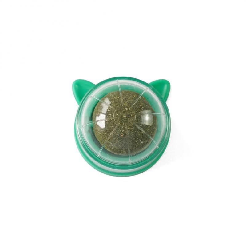 Catnip Toy for Cats – Rotating Ball & Mint for Dental Health
