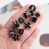 Black Flowers