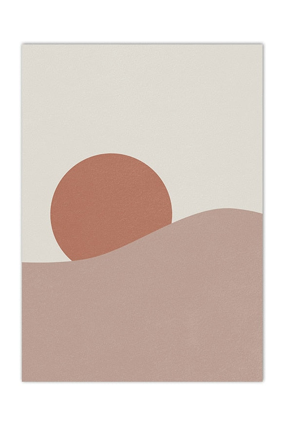 Tropical Serenity Abstract Canvas Art