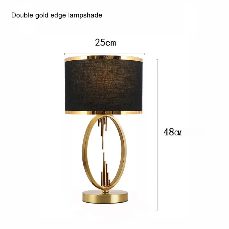 Modern Desk Lamp for European Bedroom and Living Room - Creative Table Light