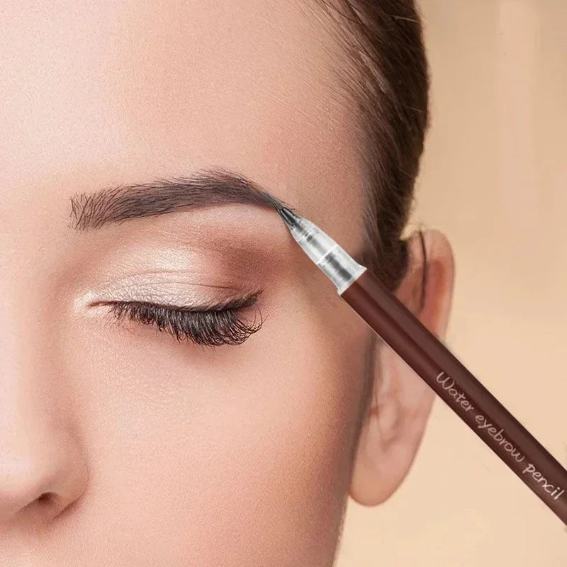 Waterproof Liquid Eyebrow Pencil - 0.01MM Ultra Thin Tip, Sweatproof, 1PC