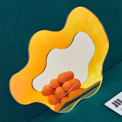 Charming Floral Acrylic Reflector for Home Decor
