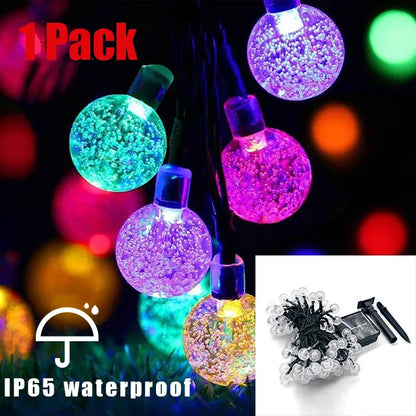 100 Waterproof LED Solar String Lights for Outdoor Use