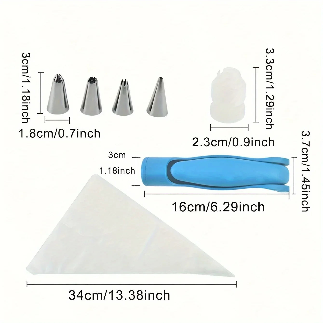 Multi-functional Glazing Gun for Cake Decoration