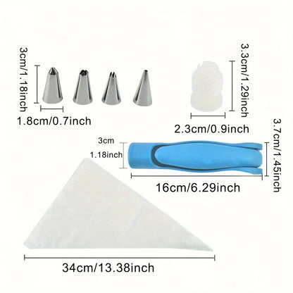 Multi-functional Glazing Gun for Cake Decoration
