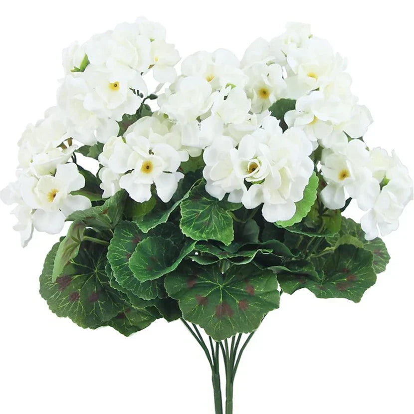 Artificial Begonia Flower for Weddings & Home Decor | Bonsai, Windowsill, DIY Craft Projects