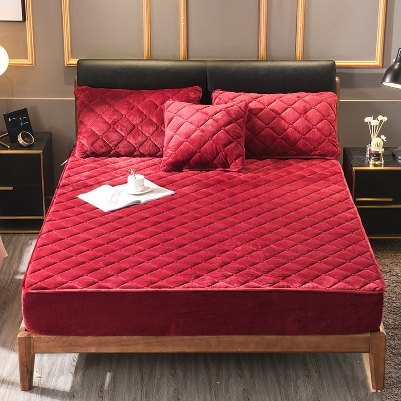 Thick Mattress Cover for Winter | Extra Warm | Breathable & Antibacterial