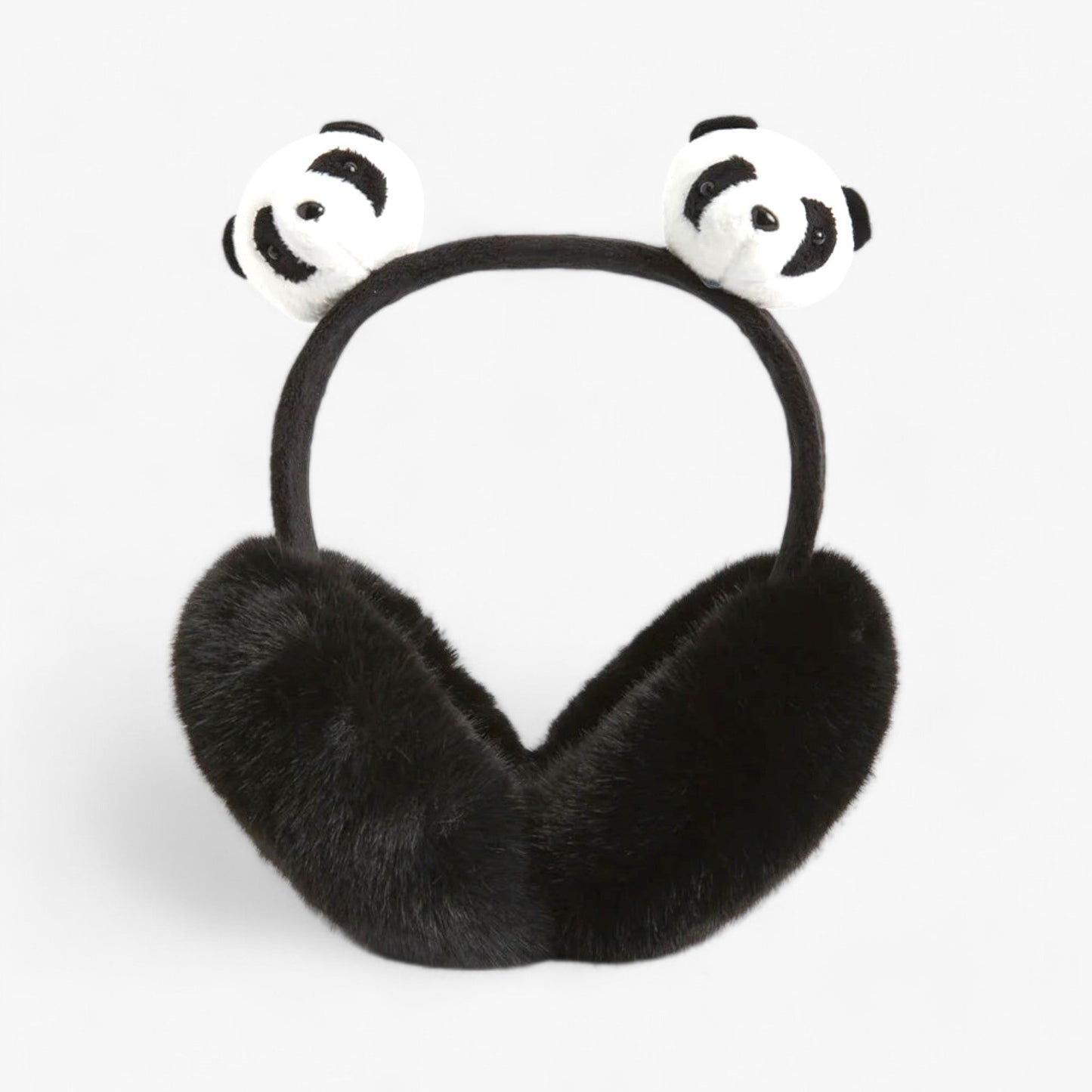 Adjustable Faux Fur Headband – Winter Plush Ear Protectors for Warmth and Style