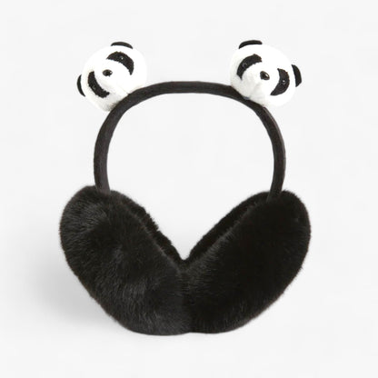 Adjustable Faux Fur Headband – Winter Plush Ear Protectors for Warmth and Style