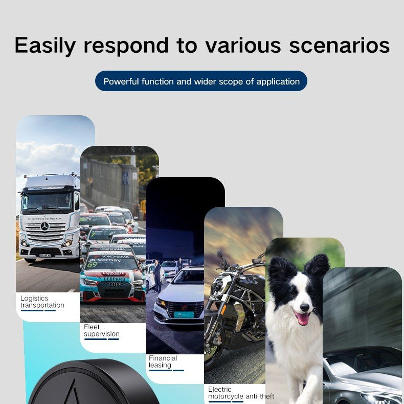 Strong Magnetic Anti-Loss Vehicle Tracker for Cars