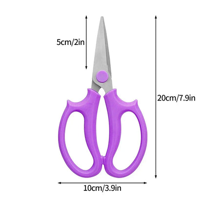 Professional Garden Shears with Ergonomic Handle - Precision Flower Pruner