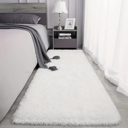 Faux Fur Mat – Soft Plush Area Rug, Machine Washable