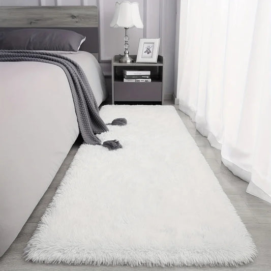 Faux Fur Mat – Soft Plush Area Rug, Machine Washable