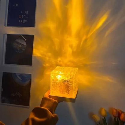 Glow Lamp with Aurora Effect