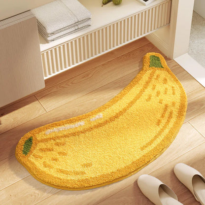 Cheerful Fruit-Themed Play Mat