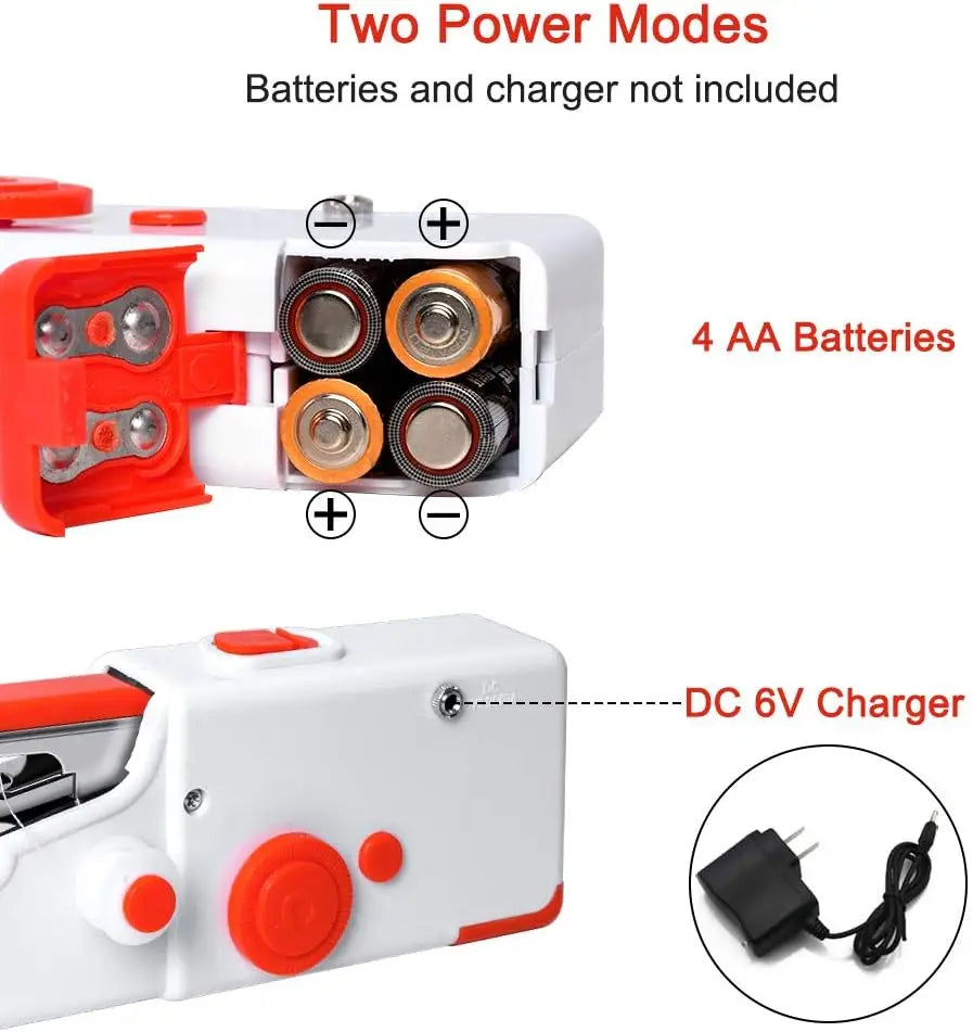 Compact and Portable Mini Sewing Machine for Repairs and DIY Projects