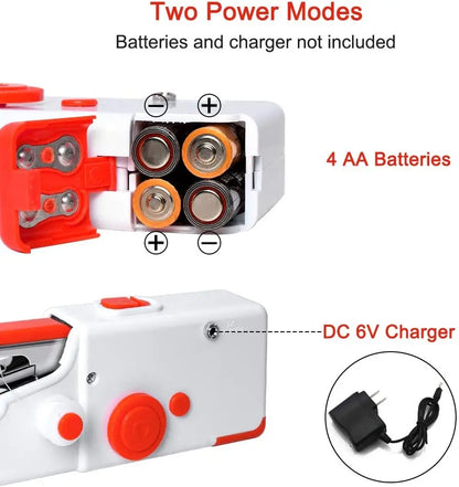 Compact and Portable Mini Sewing Machine for Repairs and DIY Projects