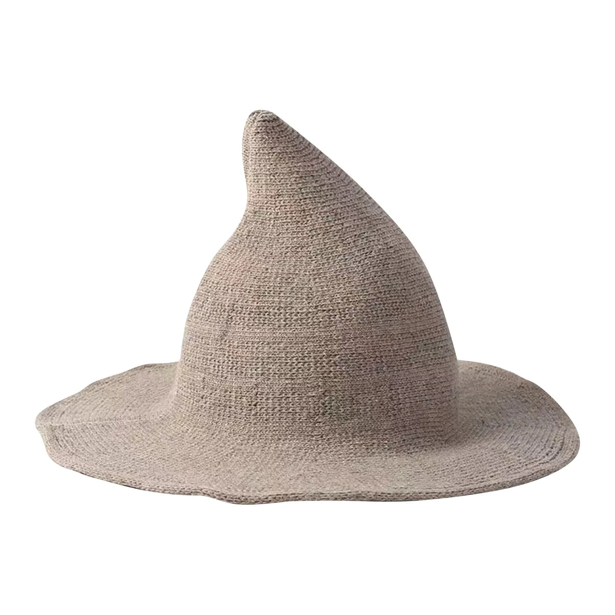 Chic Foldable Witch Hat – Cozy Crochet Accessory for Winter and Halloween
