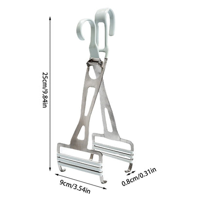 Stainless Steel Hot Plate Lifter Tool for Easy Handling