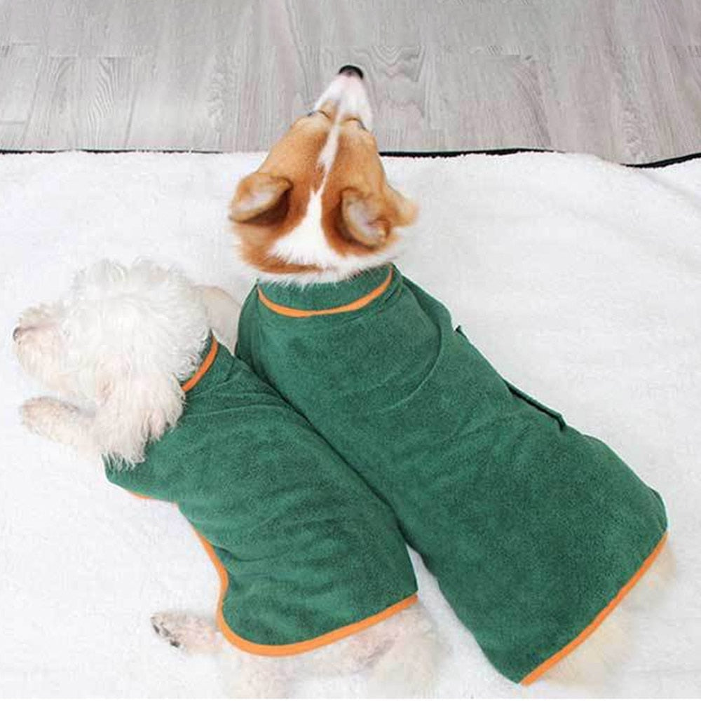 Ultra-Absorbent Canine Drying Robe