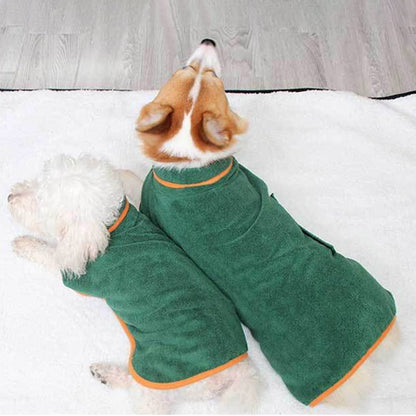 Ultra-Absorbent Canine Drying Robe