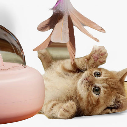 Smart Cat Laser Toy with Rainbow Feature and USB Charging