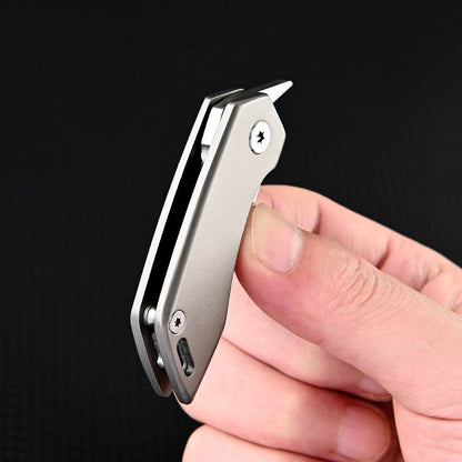 Titanium Alloy Keychain Knife - Compact Bag Tool
