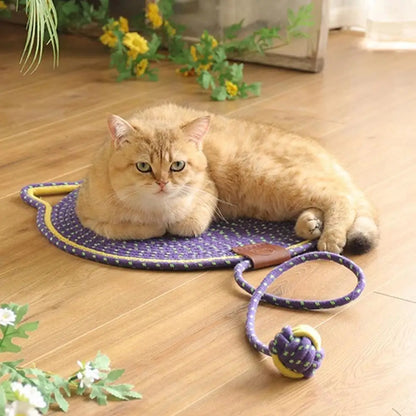 Dual-Function Cat Scratching Pad & Play Surface