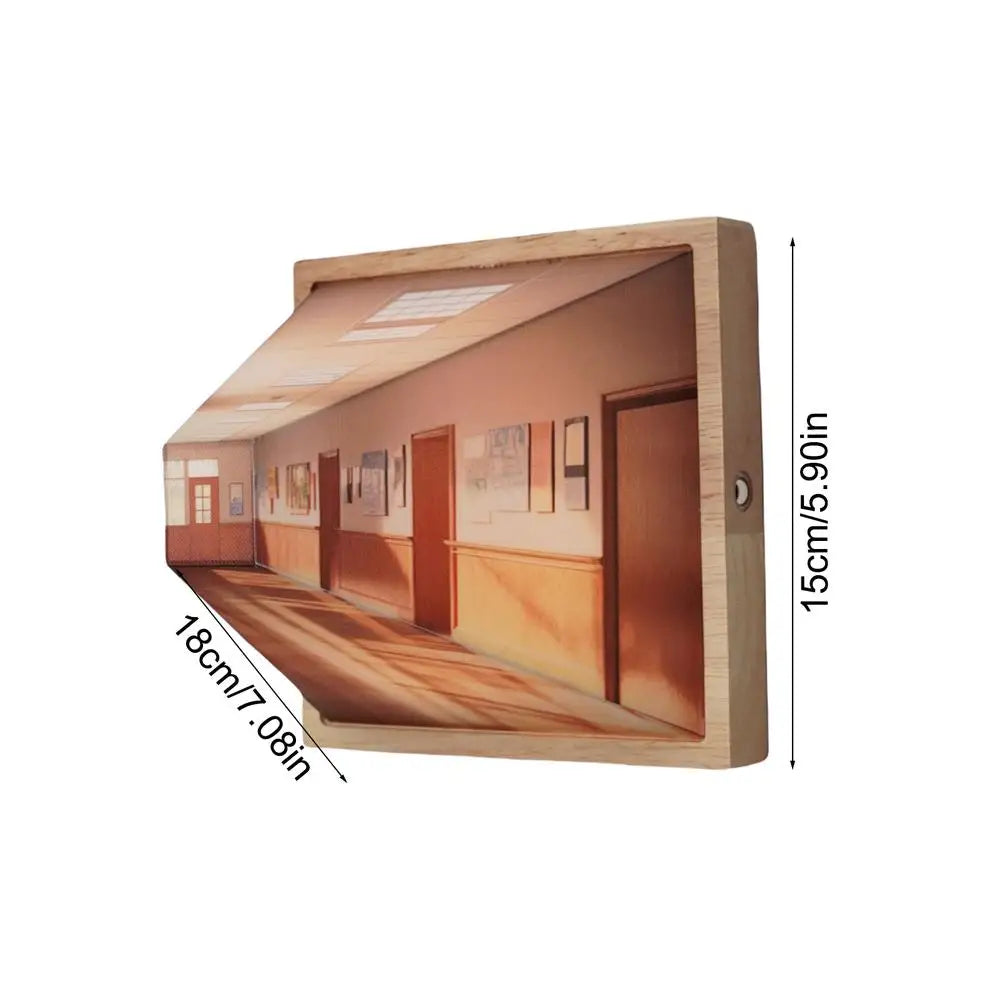 3D Visual Play Wall Light Artwork