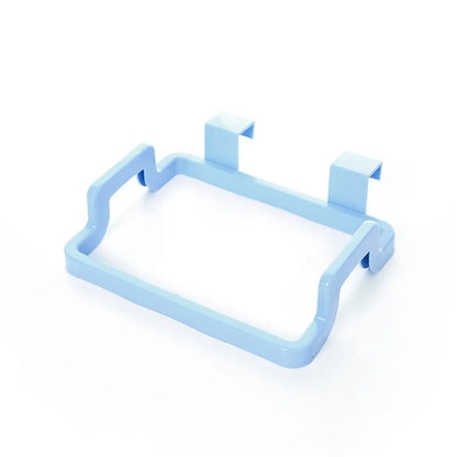 Hanging Plastic Trash Bag Holder | Kitchen Cabinet Organizer