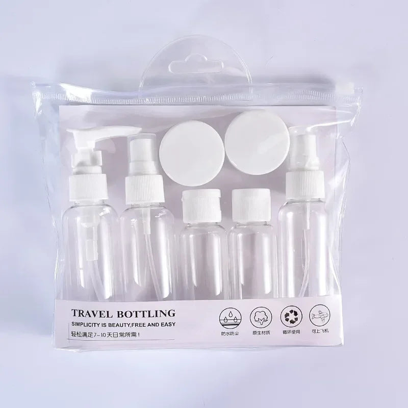 Travel Bottle Set | Leak-Proof & TSA Compliant | For Care & Cosmetics